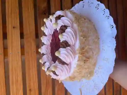 Trozo de Torta Amor en Bizcocho