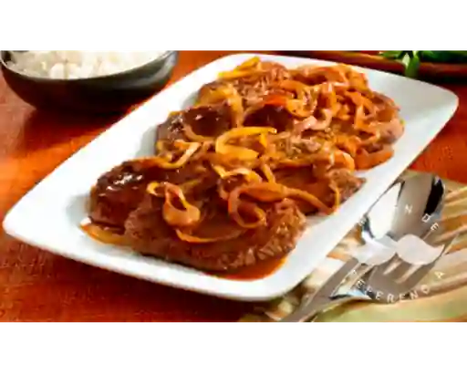 Bistec Encebollado