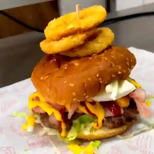 Big Burger y Papas Fritas