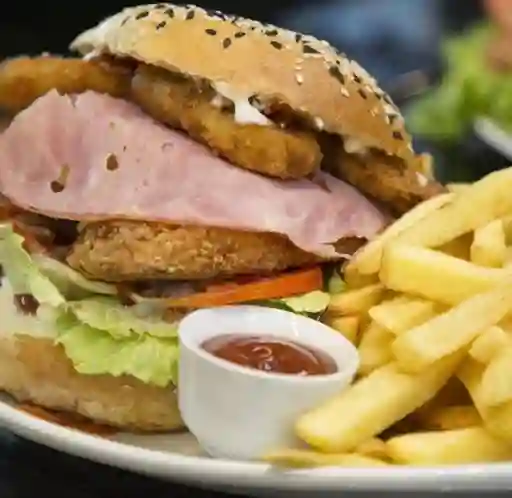 Hamburguesa de Pollo Crispy