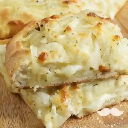 Pizza Fugazzeta con Jamón 12 Porciones