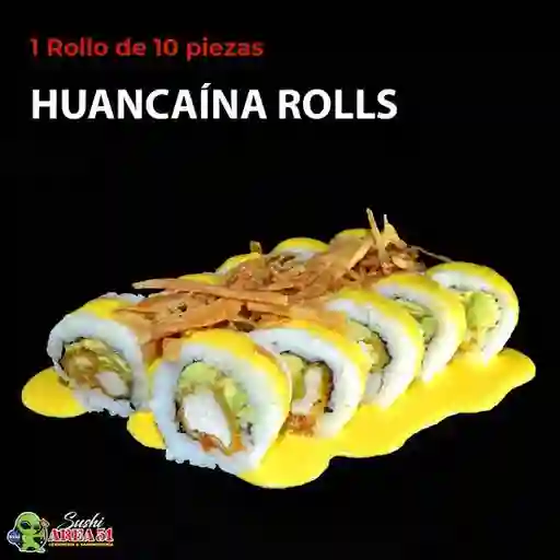 Huancaína Rolls 10 Piezas