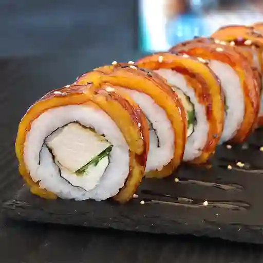 Plátano Rolls con Topping