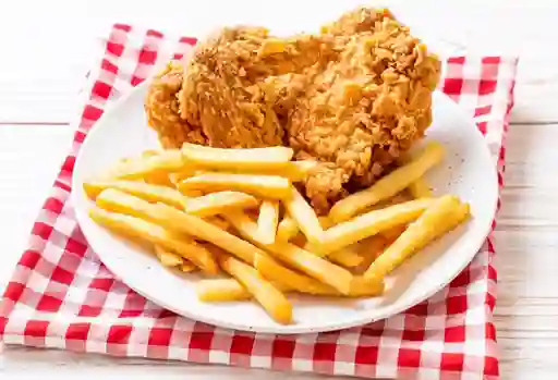 Pollo Crispy con Papas