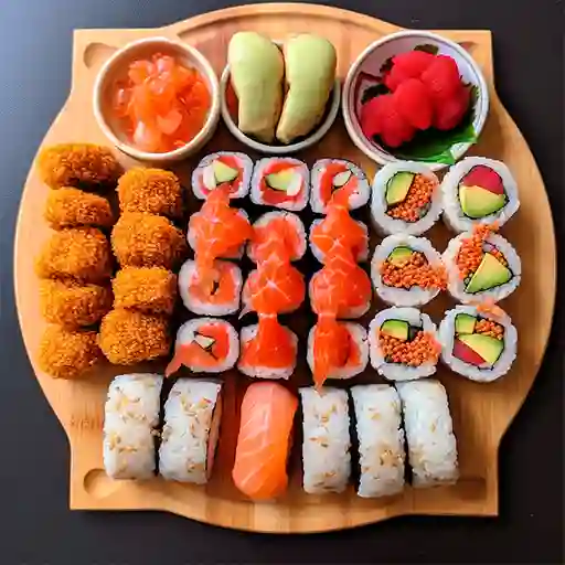 Tabla de Sushi 50 Piezas