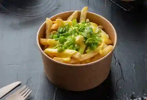 Combo Papas Cheddar y Cebolla de Verdeo