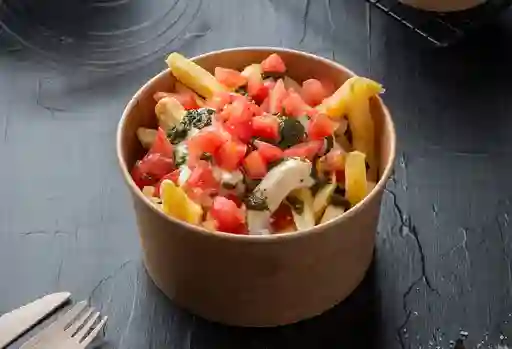 Combo Papas con Tomate y Pesto