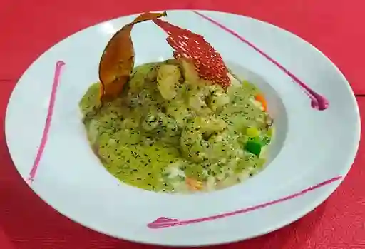 Risotto con Filete a la Arequipeña