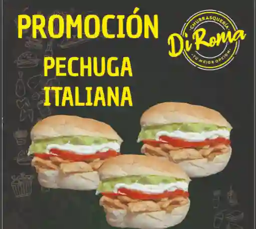 Promoción X3 Pechuga Italiana