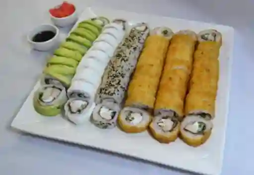 Sushi Mixta Tempura 60 Piezas