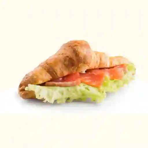 Croissant de Salmón Ahumado