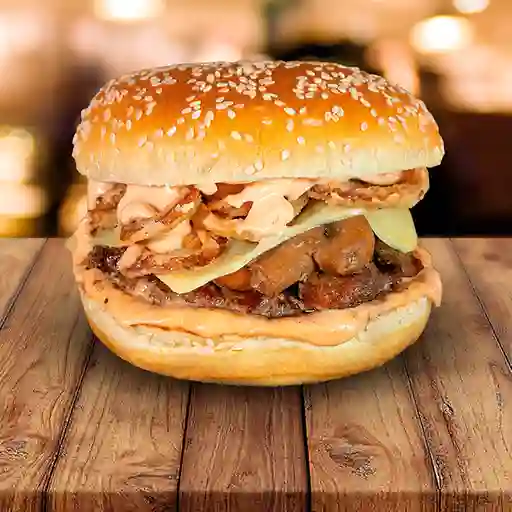 Champiñón Hamburguesa