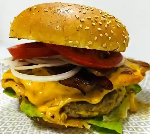 Hamburguesa de la Casa la Pollo Sabor