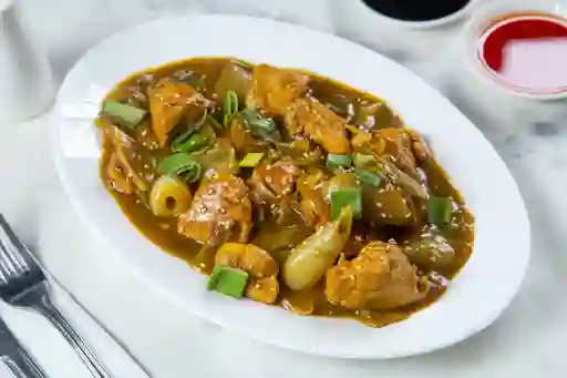 Ración de Pollo en Salsa Curry