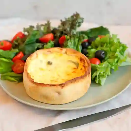 Almuerzo Quiche Espinaca