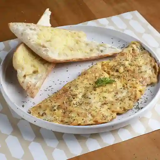 Omelette de Jamón y Queso