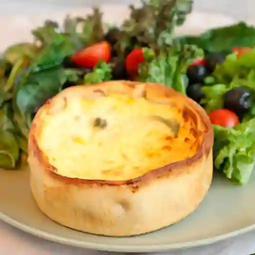 Almuerzo Quiche Champiñón