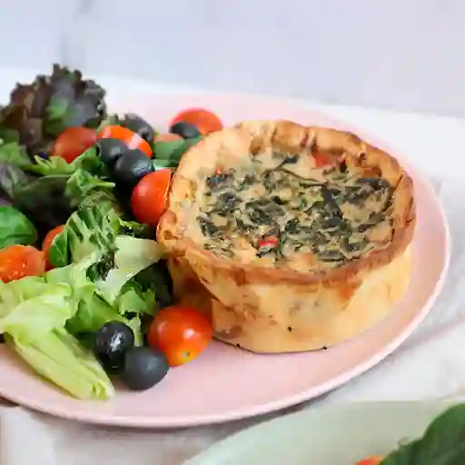 Quiche Tomate Albahaca