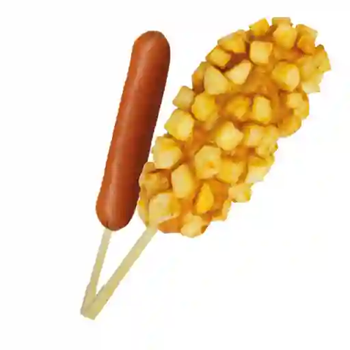 Corn Dog Salchicha Papas