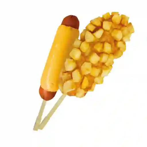 Corn Dog Doble Papas