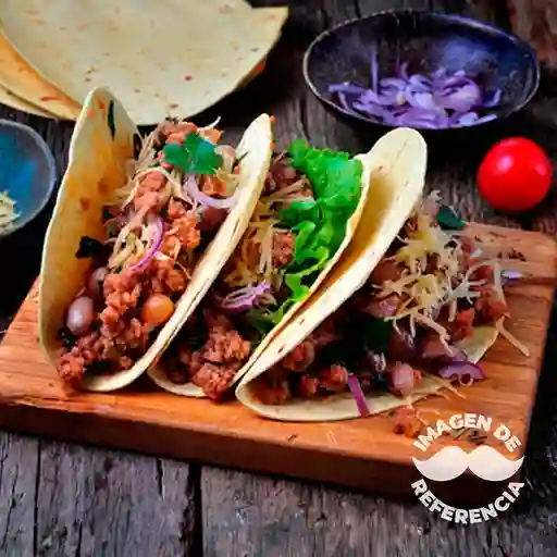 Tacos de Poroto Negro