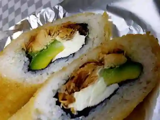 Handroll Pollo, Queso, Palta