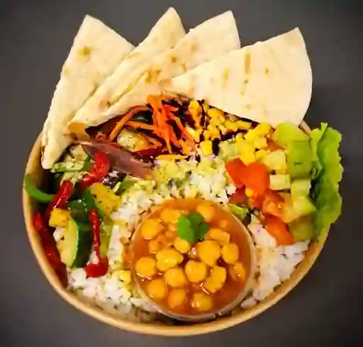 Chole Bowl (Garbanzos)