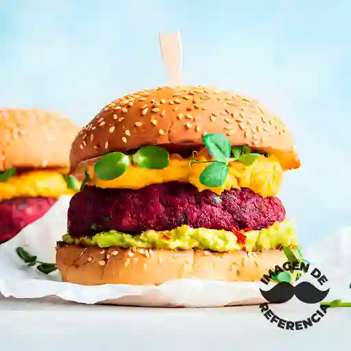 Hamburguesa Vegetariana Atómica