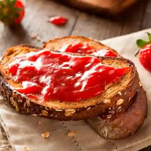 Tostadas de Mantequilla y Mermelada