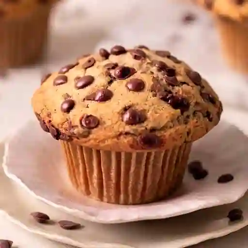 Muffins Chip de Chocolate Vegano