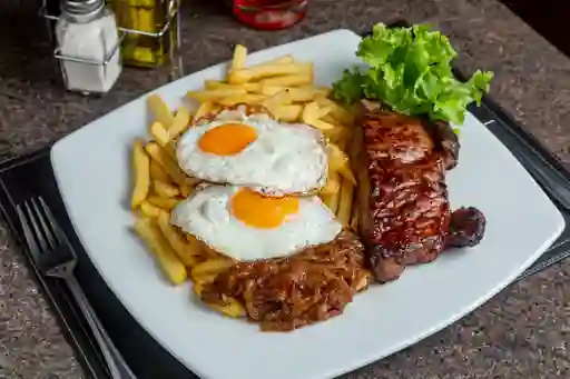 Bife Chorizo a Lo Pobre 400 Gr