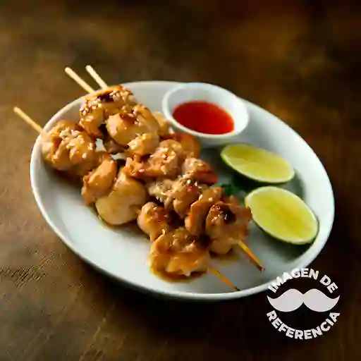 Brochetas de Pollo