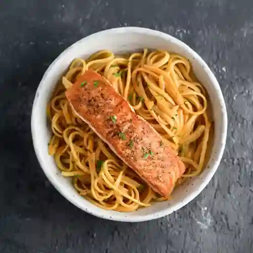 Pasta con Salmón
