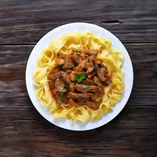 Pasta con Entraña