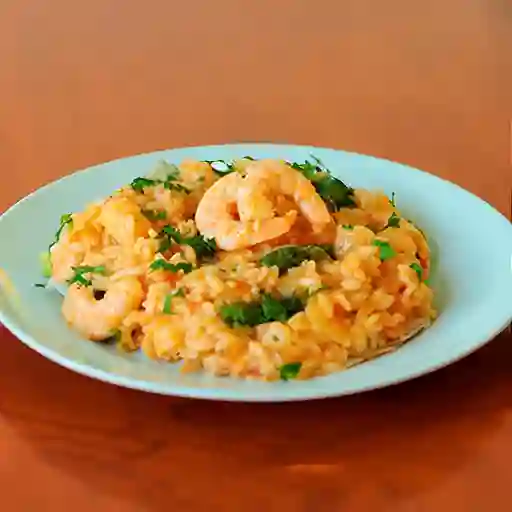 Risotto de Camarones