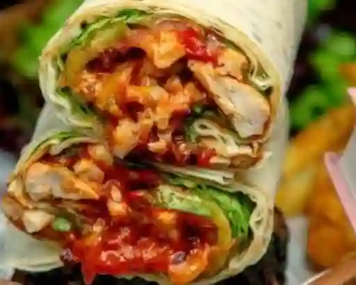 Shawarma Mixto Vacuno-Pollo Bebida