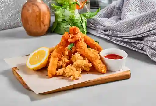 Tiras de Pollo en Panko