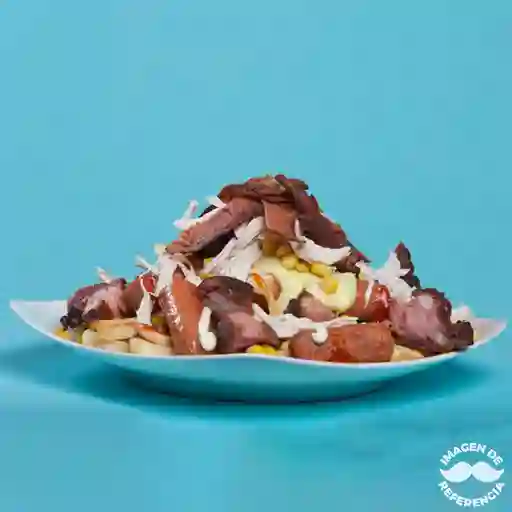 Papas Fritas con Carne