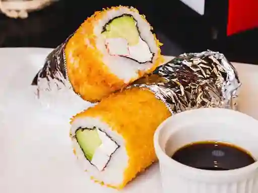 Hand Roll Kanikama y Palta