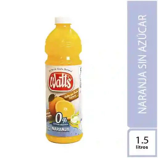 Watts Naranja Sin Azúcar 1.5 L