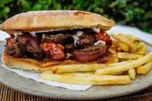 Promo Sándwich Lomo Saltado y Papa