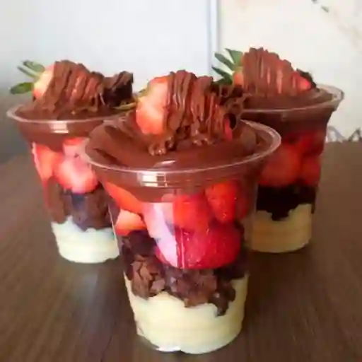 Frutillas con chocolate