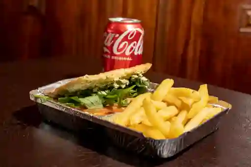 Paninni + Papas Fritas + Bebida
