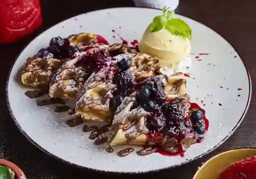 Waffle de Berries