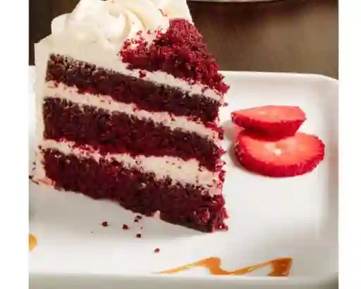 Porción de Torta Red Velvet