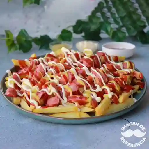 Combo Salchipapas y Bebida