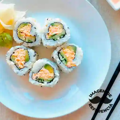 Champiñón Furay, Queso, Palta y Cebollin Roll