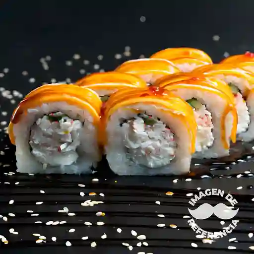 Salmon, Palta, Queso y Cebollin Roll