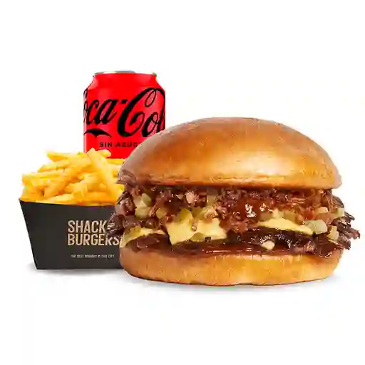 Combo BBQ Bacon Cheeseburger