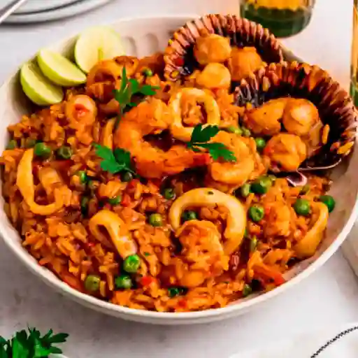 Arroz con Mariscos al Olivo